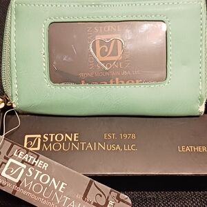 Stone Mountain Mint Green Wallet